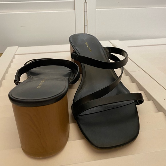 Tommy Hilfiger Black Twolinda Block Heels - Size 9 NWT in Original Box - Picture 6 of 6